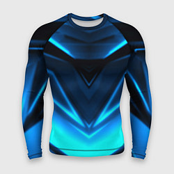 Рашгард мужской Geometry stripes неон, цвет: 3D-принт