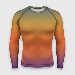 Рашгард мужской Градиент цвета заката, цвет: 3D-принт