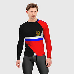 Рашгард мужской Россия и советский союз спорт, цвет: 3D-принт — фото 2