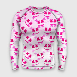 Мужской рашгард Marshmello pink colors