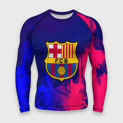 Рашгард мужской Barcelona fc club gradient, цвет: 3D-принт
