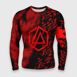 Рашгард мужской Linkin park red logo, цвет: 3D-принт