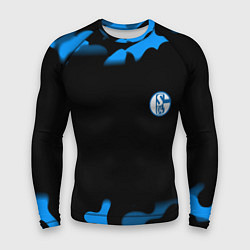 Рашгард мужской Schalke 04 fc camo, цвет: 3D-принт