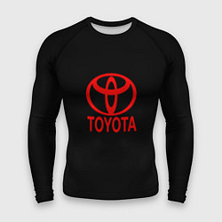 Мужской рашгард Toyota red logo