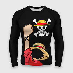 Рашгард мужской One piece - Monkey D Luffy, цвет: 3D-принт
