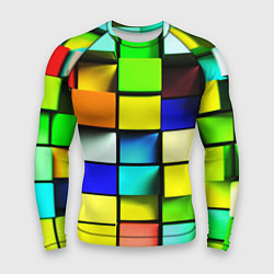 Мужской рашгард Оптические кубы