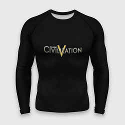 Рашгард мужской Civilization, цвет: 3D-принт