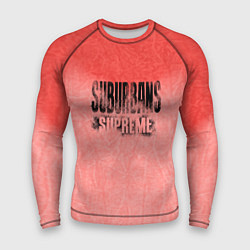Рашгард мужской Suburbans supreme, цвет: 3D-принт