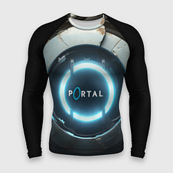 Рашгард мужской Portal logo game, цвет: 3D-принт