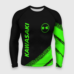 Мужской рашгард Kawasaki - logo