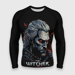 Рашгард мужской The Witcher blood, цвет: 3D-принт