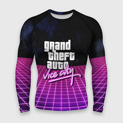 Мужской рашгард GTA retro wave