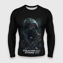 Рашгард мужской CS counter terrorist, цвет: 3D-принт