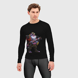 Рашгард мужской Снайпер Dota 2, цвет: 3D-принт — фото 2