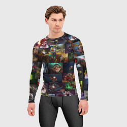 Рашгард мужской Sniper Dota 2, цвет: 3D-принт — фото 2