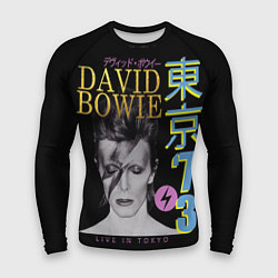 Рашгард мужской David Bowie - Tokyo 1973, цвет: 3D-принт
