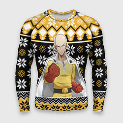 Рашгард мужской One-Punch Man sweater, цвет: 3D-принт