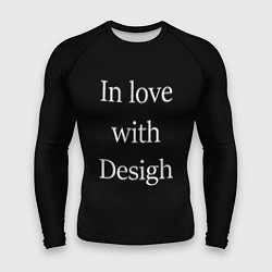 Рашгард мужской In love with Design, цвет: 3D-принт