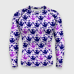 Рашгард мужской Nirvana neon smile, цвет: 3D-принт