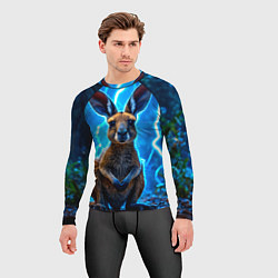 Рашгард мужской Кенгуру в разрядах молнии, цвет: 3D-принт — фото 2