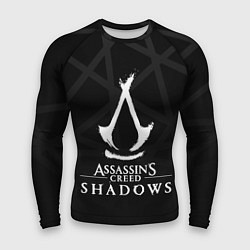 Мужской рашгард Assassins creed shadows - монохромный