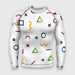 Рашгард мужской Геометрический хаос, цвет: 3D-принт