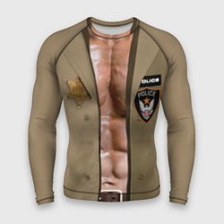 Рашгард мужской Костюм полицейского шерифа из GTA, цвет: 3D-принт