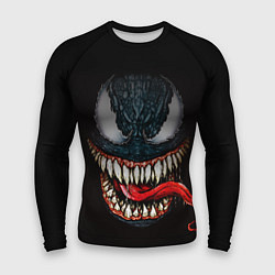 Рашгард мужской Веном зубастый, цвет: 3D-принт