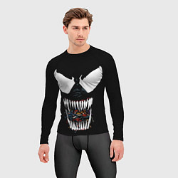 Рашгард мужской Веном жрет, цвет: 3D-принт — фото 2