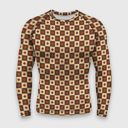 Рашгард мужской Готические шахматы, цвет: 3D-принт