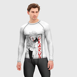 Рашгард мужской DanDaDan: Okarun, цвет: 3D-принт — фото 2