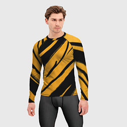 Рашгард мужской Тигровый раскрас, цвет: 3D-принт — фото 2
