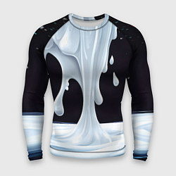 Мужской рашгард Молочная текстура