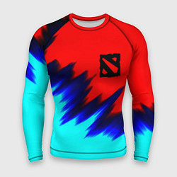 Рашгард мужской Dota краски, цвет: 3D-принт