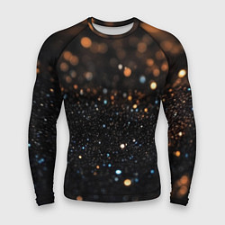 Мужской рашгард Черный текстурный фон