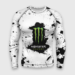 Мужской рашгард Monster energy брызги красок