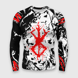 Рашгард мужской Берсерк маска брызги, цвет: 3D-принт