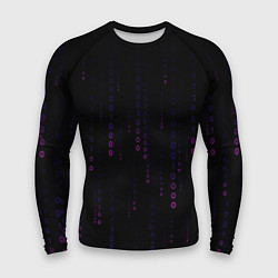 Рашгард мужской Color black pink, цвет: 3D-принт