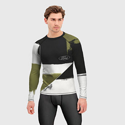 Рашгард мужской Ford эмблема, цвет: 3D-принт — фото 2