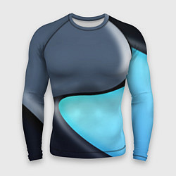 Рашгард мужской Разноцветный, цвет: 3D-принт