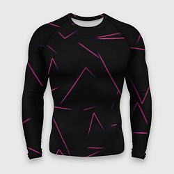 Мужской рашгард Color pink line