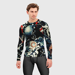 Рашгард мужской Звездные войны персонажи, цвет: 3D-принт — фото 2