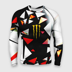 Рашгард мужской Monster energy геометрия, цвет: 3D-принт