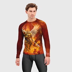 Рашгард мужской Кот примарх, цвет: 3D-принт — фото 2