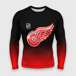 Рашгард мужской Детройт Ред Уингз - градиент, цвет: 3D-принт