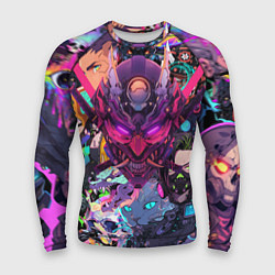 Мужской рашгард Стиль Cyberpunk