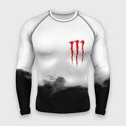 Рашгард мужской Monster energy splash smoke, цвет: 3D-принт