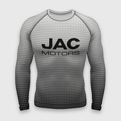 Рашгард мужской Jac motors серый текстурный, цвет: 3D-принт