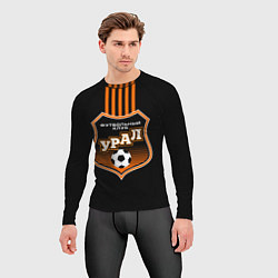 Рашгард мужской ФК Урал - полоски, цвет: 3D-принт — фото 2