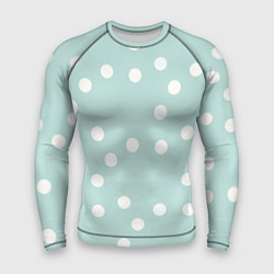 Мужской рашгард Снежная морская пена